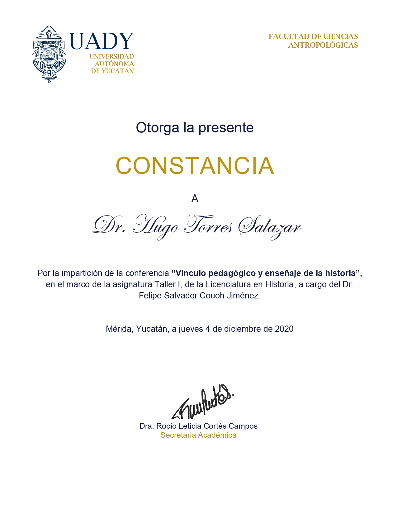 Constancia 1